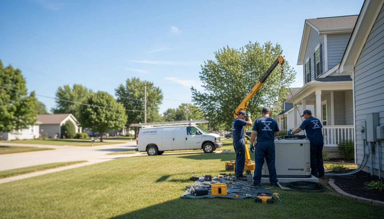 Generator Installation in Chicago Heights, IL near me